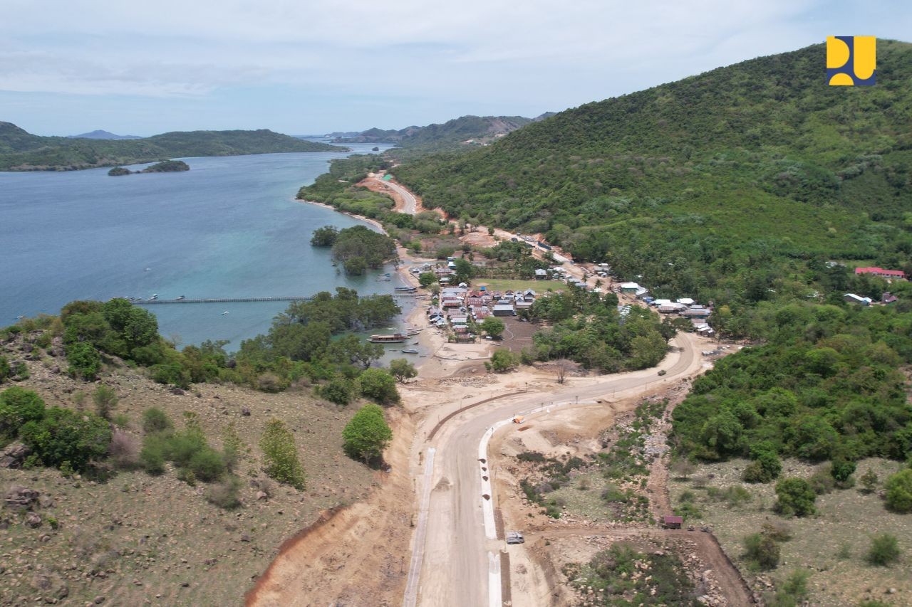 Progres Proyek Jalan dan Jembatan Labuan Bajo-Tanamori Sudah Rampung 82,3 Persen. (Foto: MNC Media)