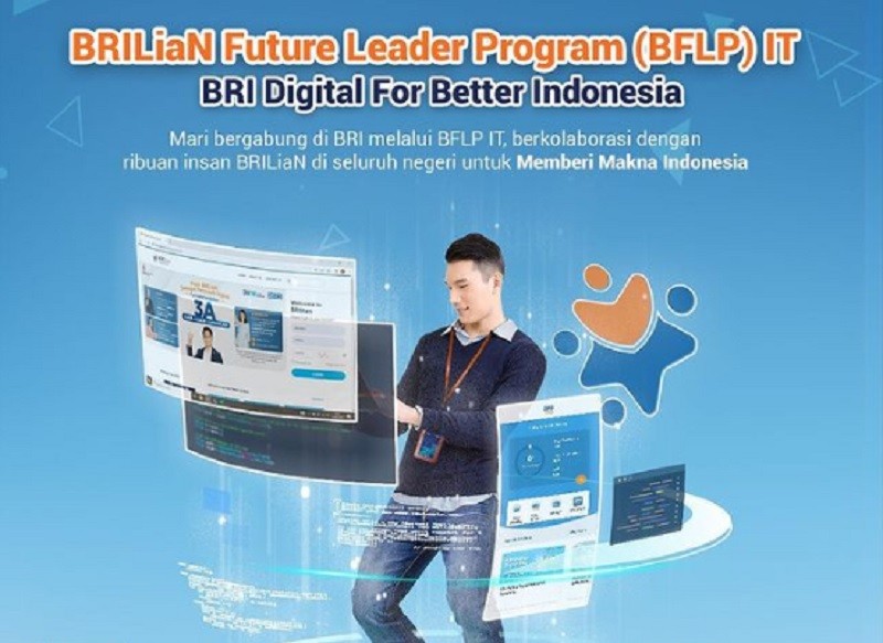 BRI Buka Rekrutmen BRILian Future Leader Program 2022, Ini Syaratnya. (Foto: Instagram BRI).