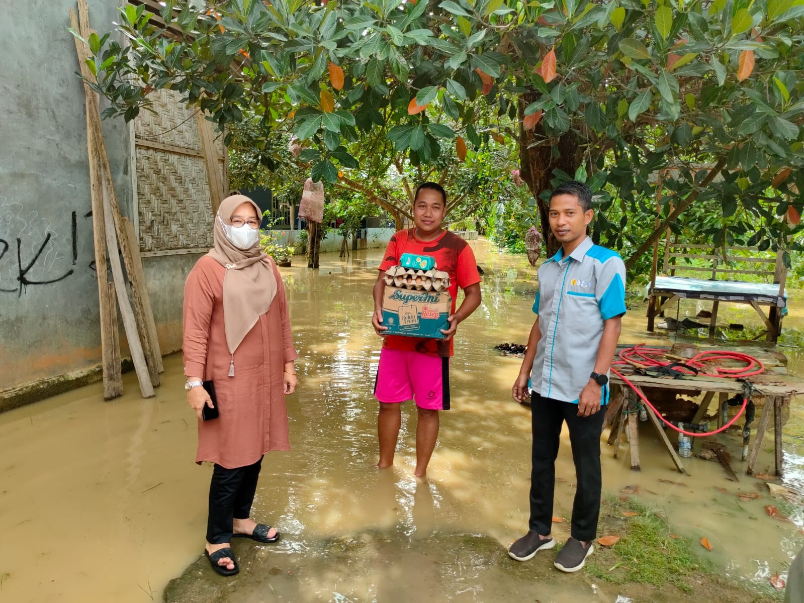 BSI Maslahat dan BSI Salurkan Bantuan Banjir di Aceh Tamiang (FOTO:Dok Ist)