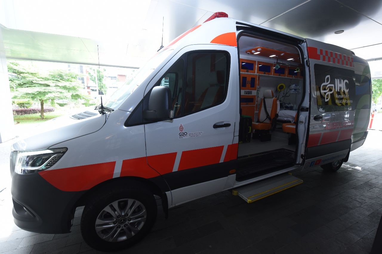Pertamedika IHC Siapkan Ambulans Canggih untuk Tamu VVIP KTT G20 Bali. (Foto: MNC Media)