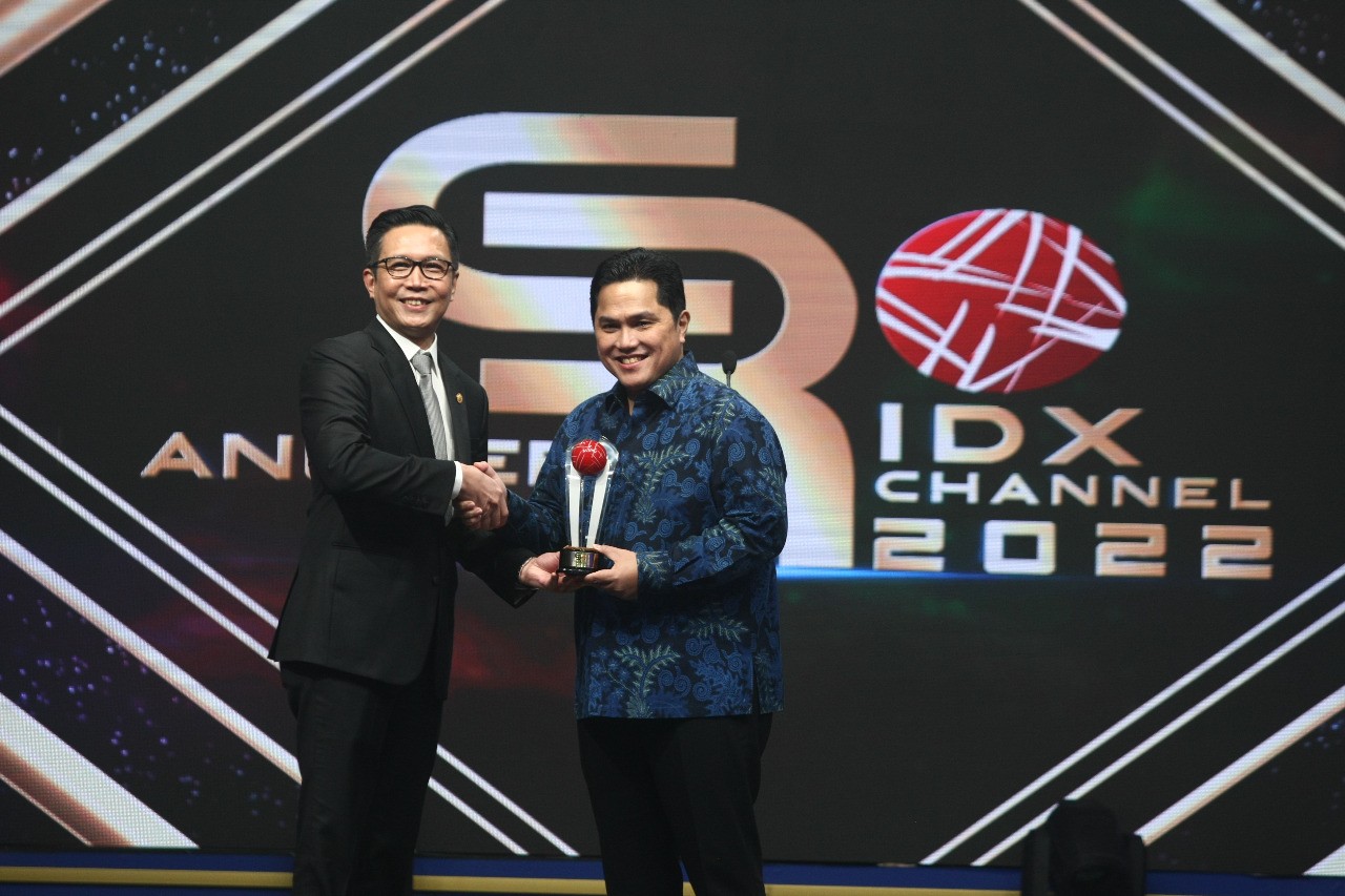 Raih Penghargaan Pemimpin Visioner, Ini Arahan Erick Thohir ke BUMN (FOTO: MNC Media)