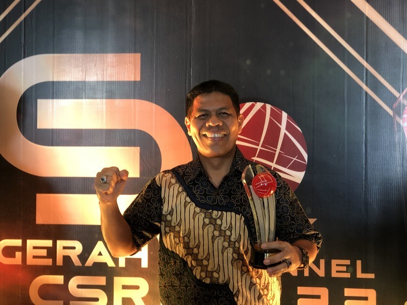 Telkom (TLKM) Raih Anugerah CSR IDX Channel 2022 Kategori Economic Development Initiatives (Dok.MNC)