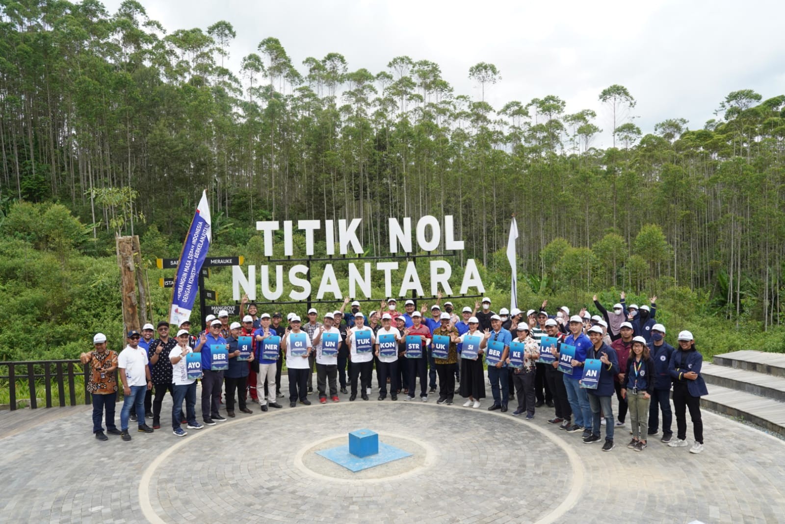 Indocement (INTP) Prakarsai Deklarasi Sinergi untuk Konstruksi di Titik Nol IKN (FOTO:Dok Ist)