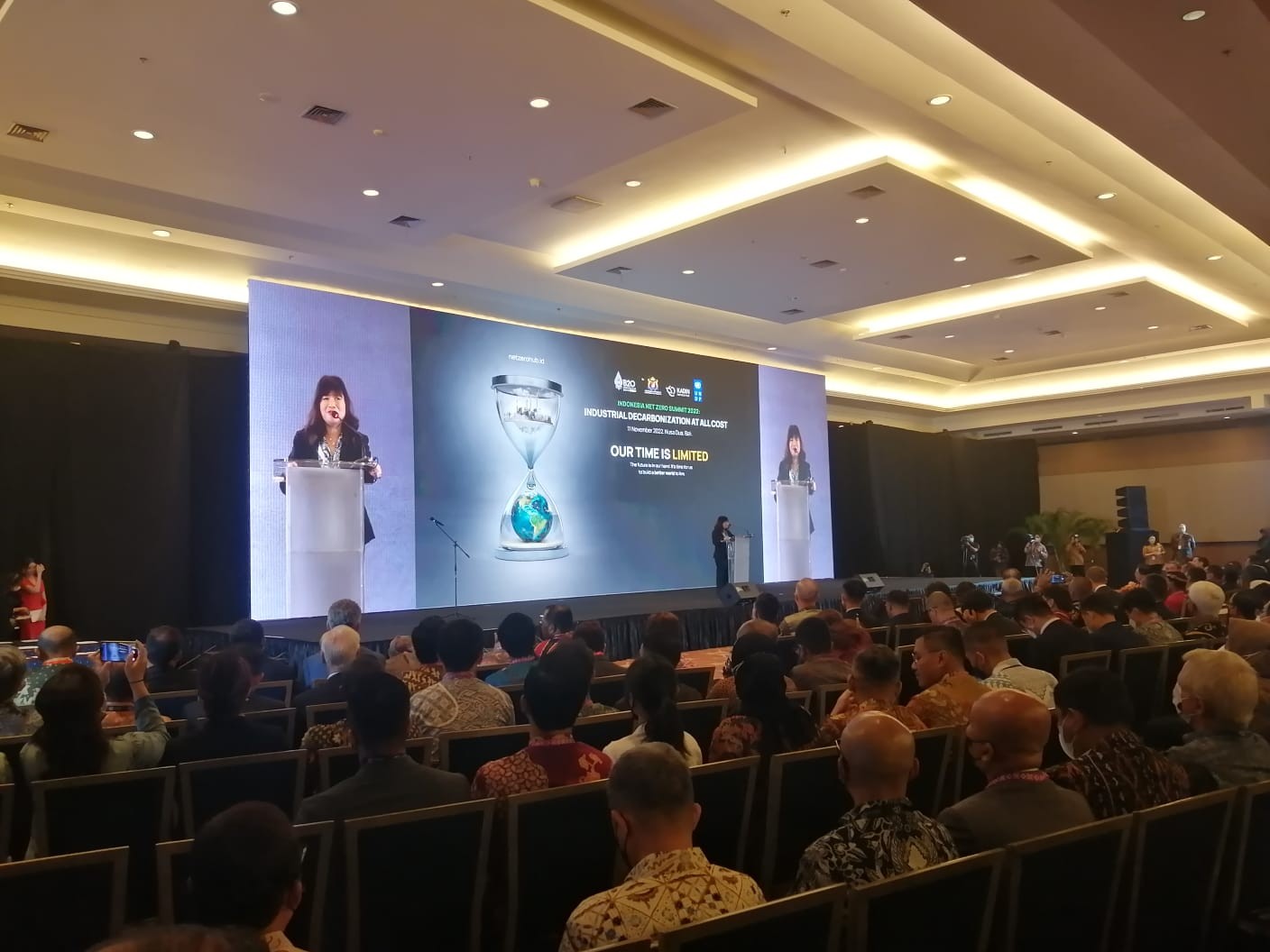 Kadin Tegaskan Komitmen Dekarbonisasi via B20 di Bali. (Foto: Yulistyo/IDXC)