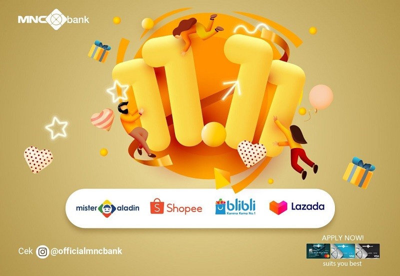 Banjir Promo 11.11, Cek Daftar Diskon Super Menarik dari MNC Bank. (Foto: MNC Media).