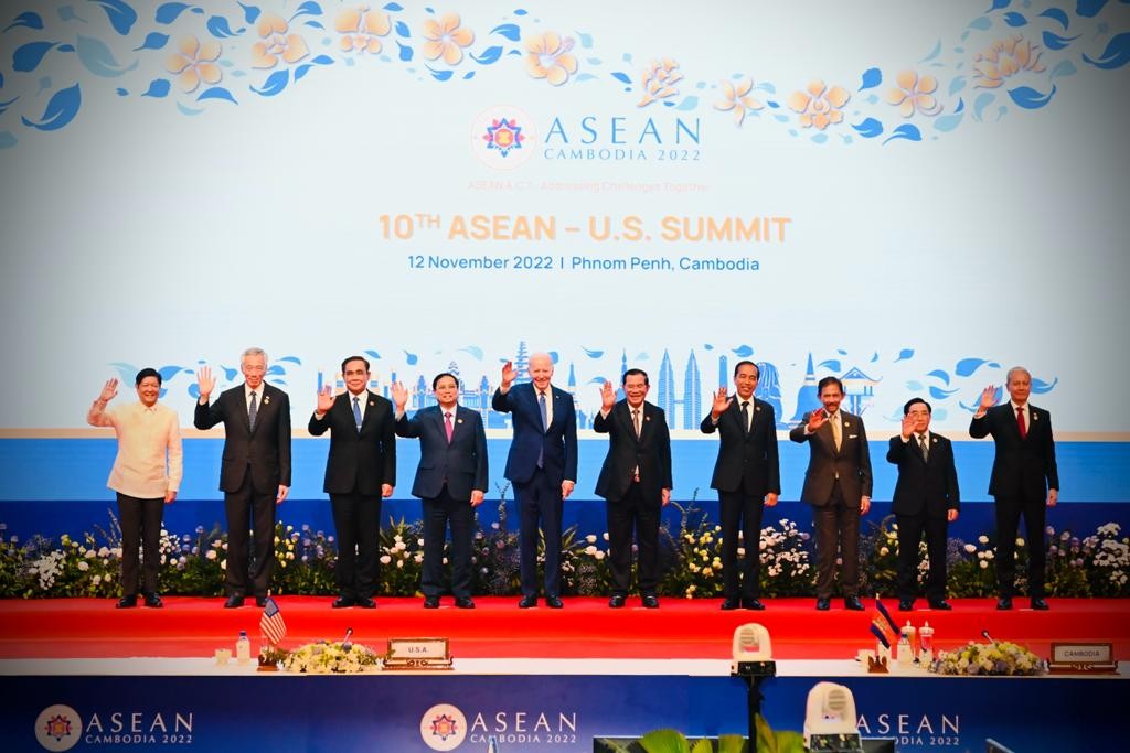 Dunia Hadapi Ancaman Resesi, Jokowi Sebut Kemitraan ASEAN-AS Bisa Jadi Solusi (FOTO: Setpres)