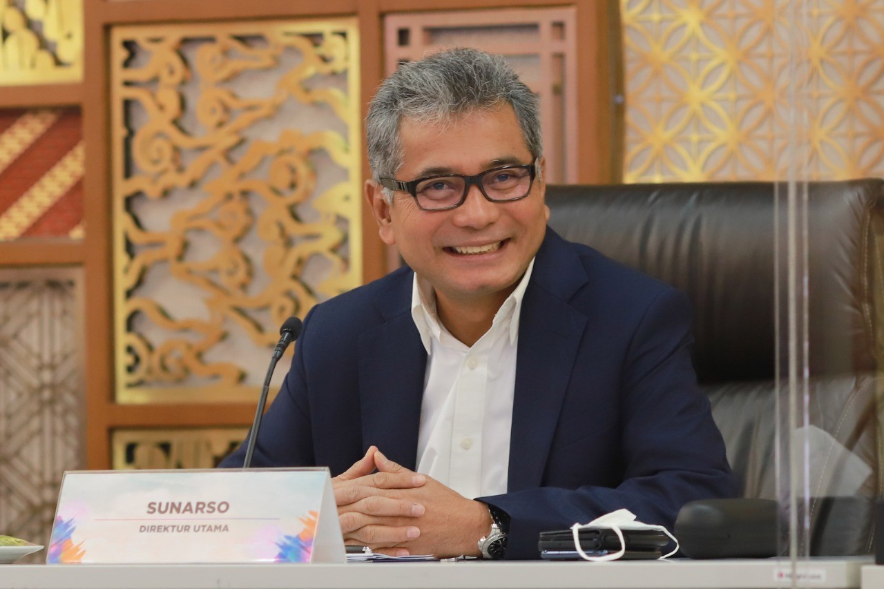 Dirut BRI Sebut 2023 Tahun Ekspansi, Masyarakat Diminta Tidak Takut Menabung dan Kredit ke Bank. (Foto: MNC Media)