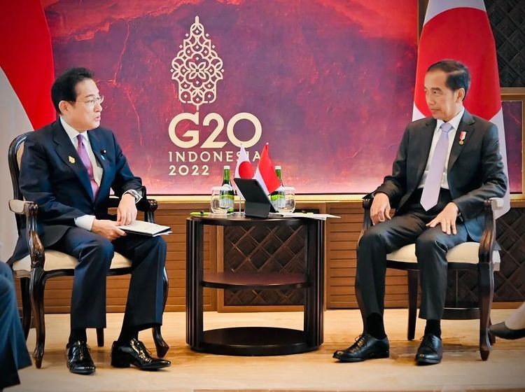 Rapat Bilateral dengan PM Jepang, Jokowi Minta Proyek MRT Rampung Tepat Waktu (Dok.IG @jokowi)
