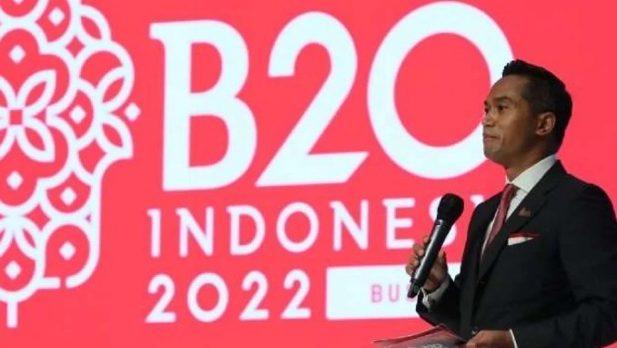 Dalam B20 Summit, Anindya Tegaskan Ambisi Indonesia jadi Electro-State (foto: MNC Media)