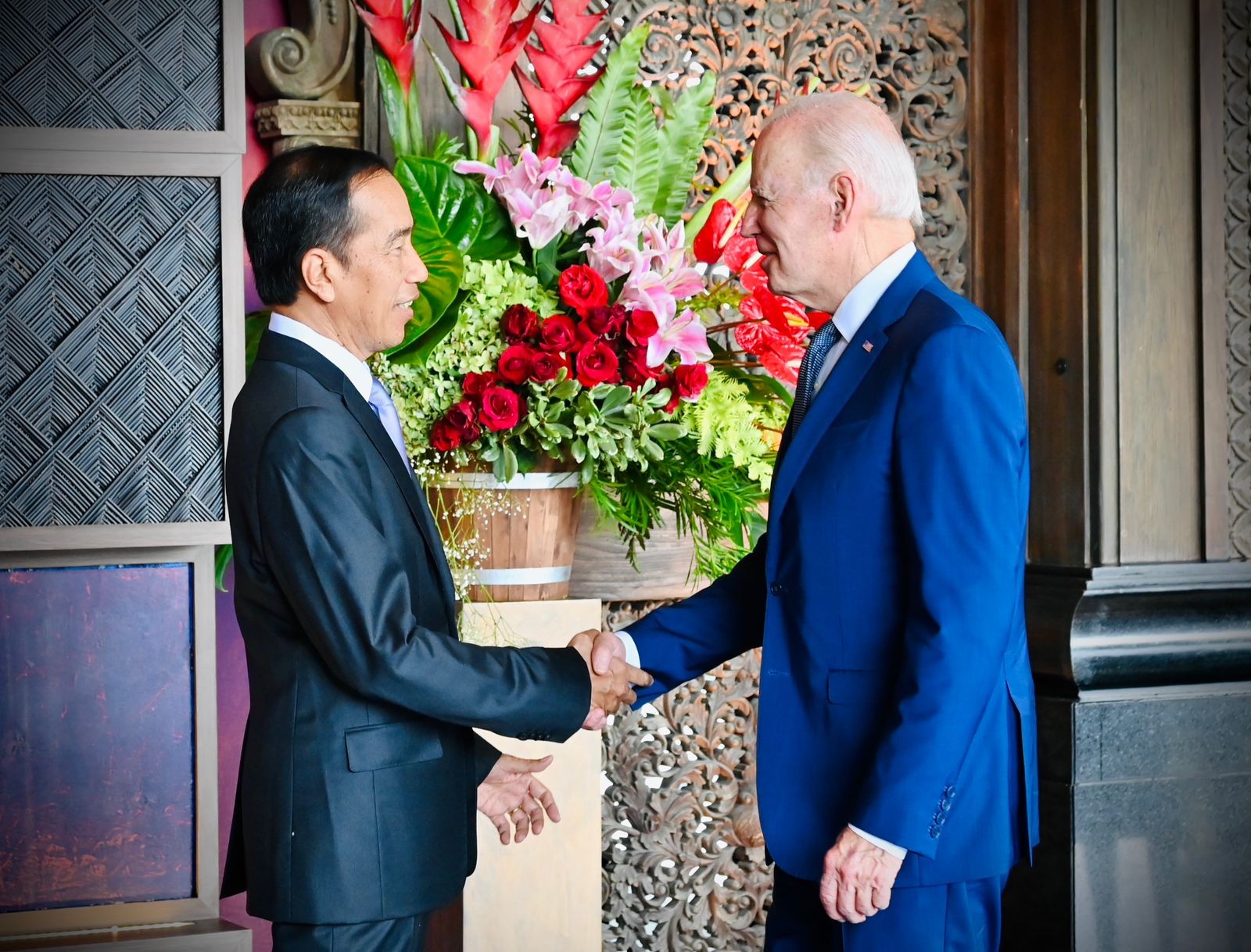 Bertemu Joe Biden, Ini Harapan Jokowi di KTT G20 Bali  (FOTO:Dok Ist)