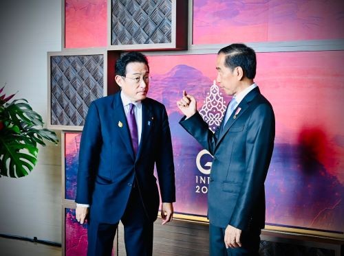 Bertemu PM Jepang, Jokowi Bahas Proyek MRT. Foto: MNC Media.