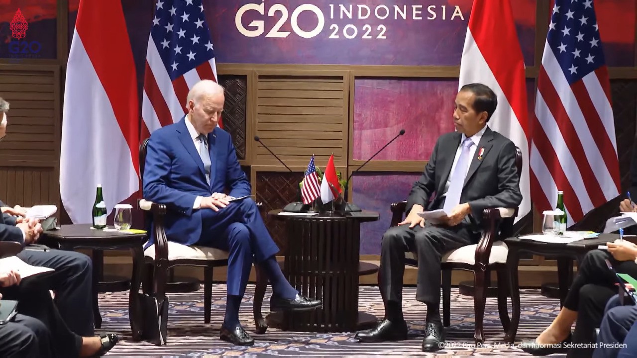 Jokowi Sambut Biden di KTT G20, Seberapa Strategis Hubungan RI-AS? (Foto: Laily Rachev - Biro Pers Sekretariat Presiden)