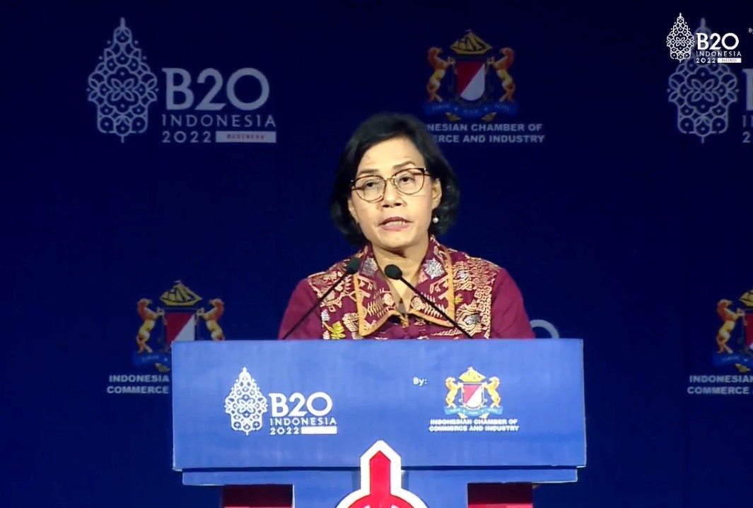 Masalah Geopolitik Berlangsung Lama, Sri Mulyani Khawatir Pasokan Pangan Terganggu(Foto: MNC Media)