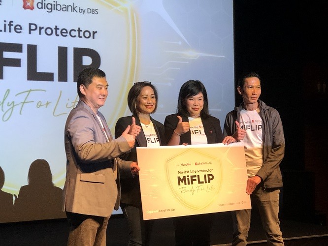 Bank DBS Indonesia dan Manulife Luncurkan Asuransi Jiwa dengan Perlindungan Rp1 Miliar. (Foto: MNC Media)