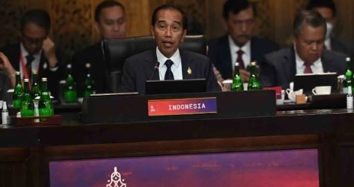 Jokowi Ajak Pemimpin Dunia Terlibat di Pandemic Fund (Foto: MNC Media)