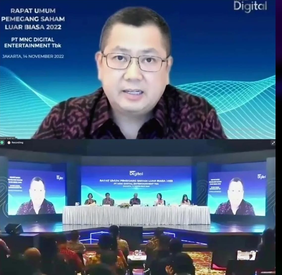 Gelar RUPSLB MSIN, Hary Tanoesoedibjo: Lets Go Global