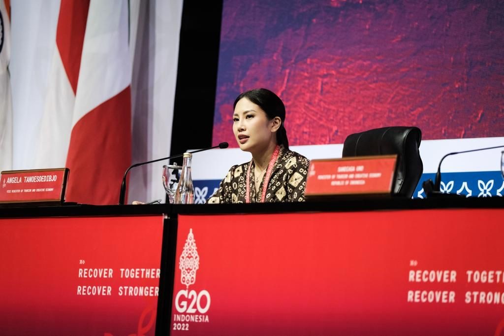Wamenparekraf: Kuliner Nusantara Jadi Diplomasi Gastronomi di Spouse Program G20 (Dok.Ist)