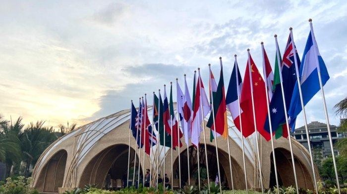 Tempat Makan Siang Delegasi G20 Berupa Bangunan Bambu, Ini Filosofinya (Dok.Kominfo)