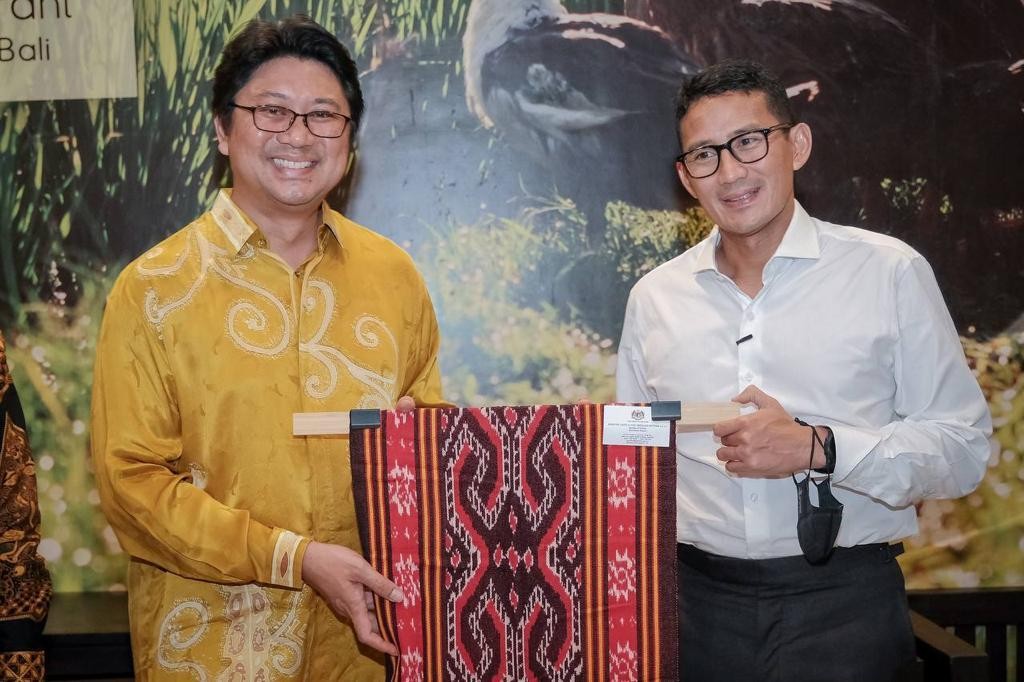 Sandiaga Uno dan Senator Malaysia Gelar Pertemuan, Ini yang Dibahas. Foto: MNC Media.