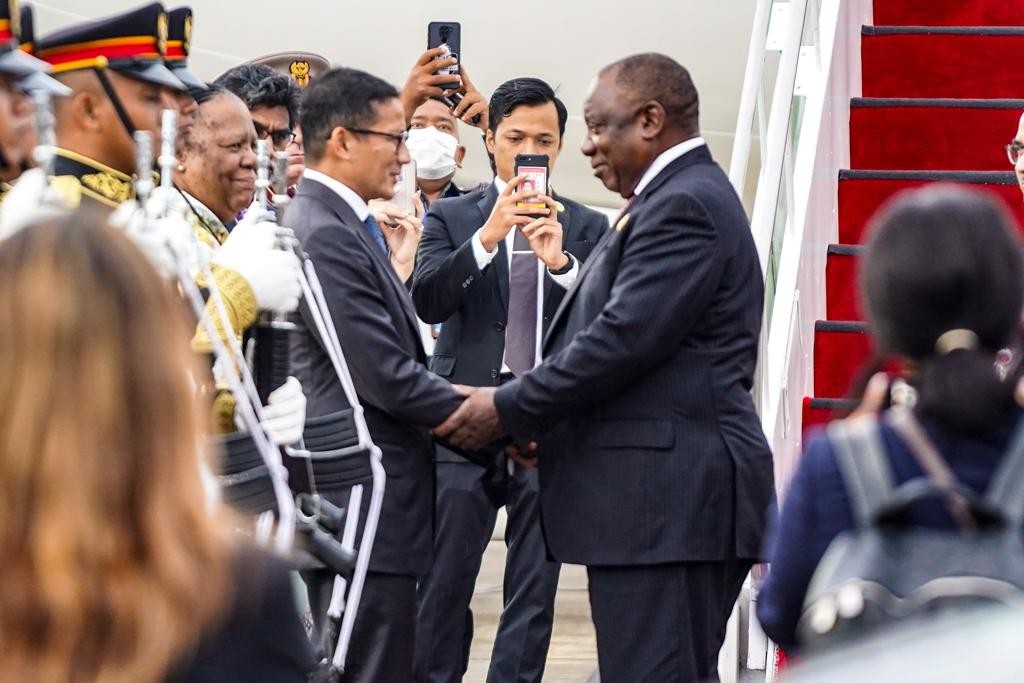 Berbincang dengan Sandiaga Uno, Presiden Argentina dan Afsel Sebut Amazing Beautiful Country. (Foto: MNC Media)