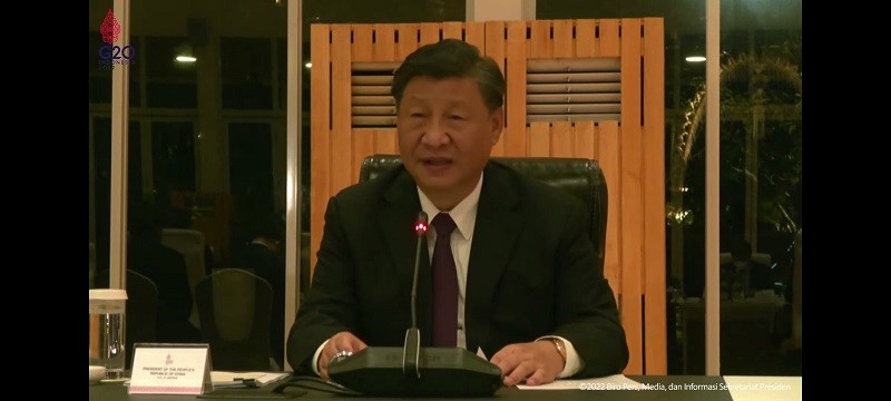 Presiden Xi Jinping Beberkan Bukti Pentingnya Hubungan Indonesia dan China. (Foto: Raka Dwi Novianto/ MNC Media)
