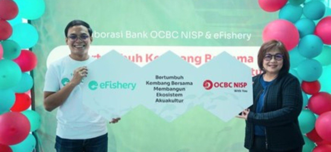 OCBC (NISP) dan eFishery Kerja Sama Bangun Ekosistem Akuakultur di Indonesia (FOTO:Dok Ist)