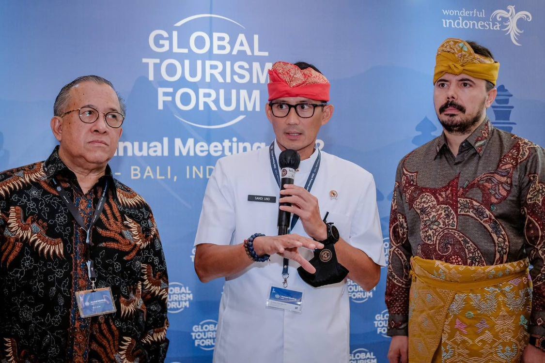 Sandiaga Uno Tawarkan Investasi 8 KEK untuk Buka 2,3 Juta Lapangan Kerja. (Foto:  MNC Media)
