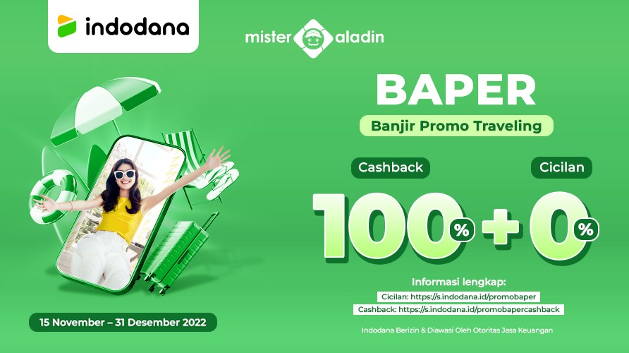 Mister Aladin Promo Gokil, Ada Cashback 100 Persen  (FOTO: MNC Media)