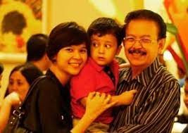 Mendiang Rudy Salam dan Runa Ricci Salam (Instagram)