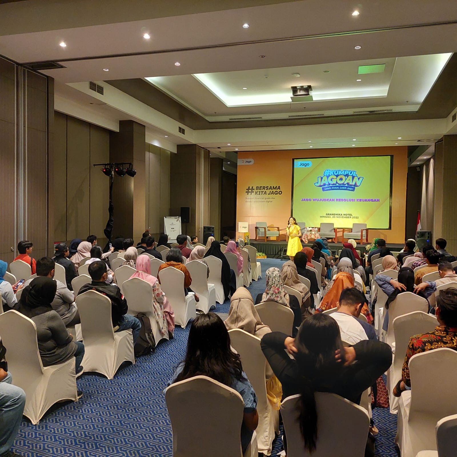 Dukung Generasi Muda Wujudkan Resolusi Keuangan, Bank Jago Gelar Edukasi Keuangan di Medan. (Foto: MNC Media)