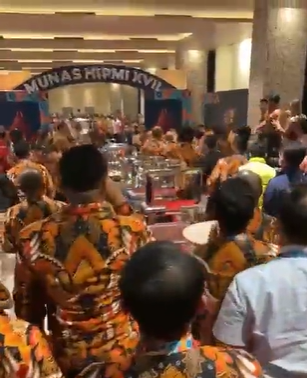 Adu Jotos di Munas HIPMI, Ini Penjelasan Kapolresta Solo (Dok.screeshot)