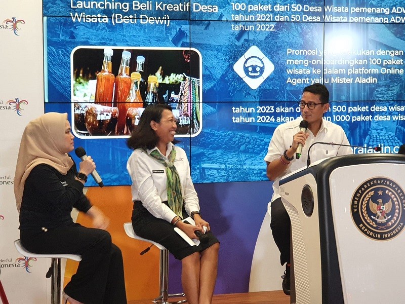 Ada 100 Paket Desa Wisata di Mister Aladin, Harga Mulai Rp99 Ribu. (Foto: MNC Media).