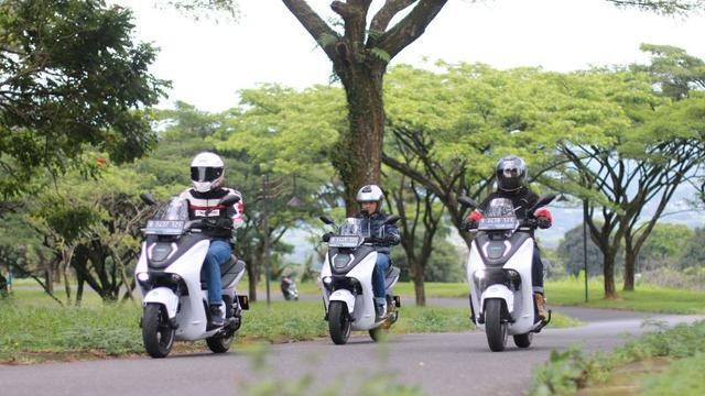 Peralihan Kendaraan Listrik di Jakarta Dimulai dari Roda Dua. (Foto: MNC Media)
