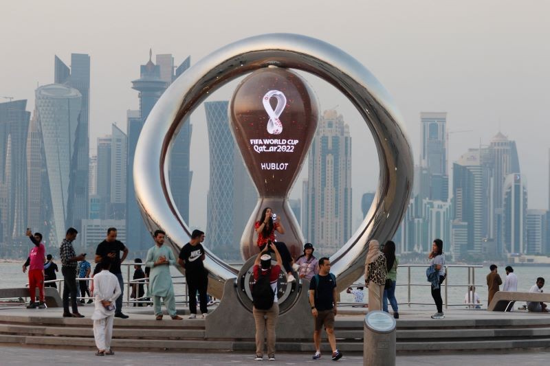 400 Pekerja Migrant Meninggal dalam Proyek Piala Dunia Qatar 2022. (Foto : MNC Media)