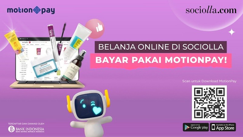 Belanja Skincare di Sociolla Jadi Lebih Mudah Pakai MotionPay. (Foto: MNC Media).