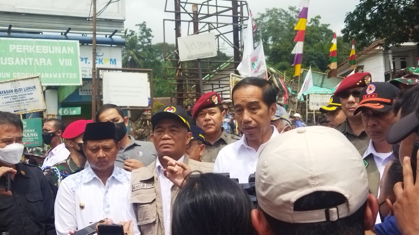 Jokowi Sebut Banyaknya Posko Pengungsian Jadi Kendala Distribusi Logistik Korban Gempa. (Foto: MNC Media)