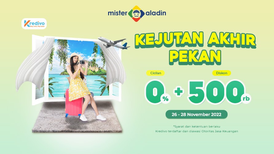 Hanya 3 Hari, Traveling tanpa Jebol Tabungan dengan Cicilan 0 Persen + Diskon Rp500.000