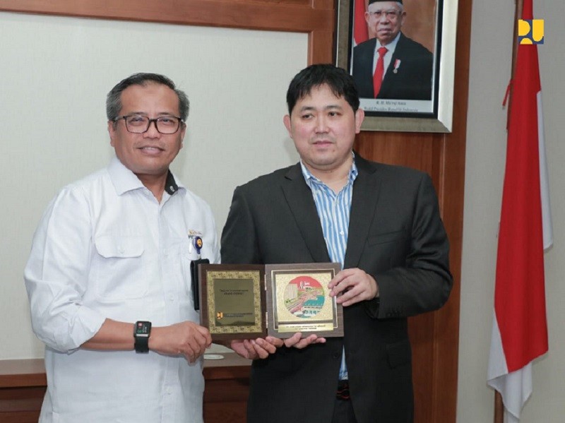 PUPR Tawarkan Investasi Infrastruktur IKN ke Pengiran Muda Brunai. (Foto: MNC Media).