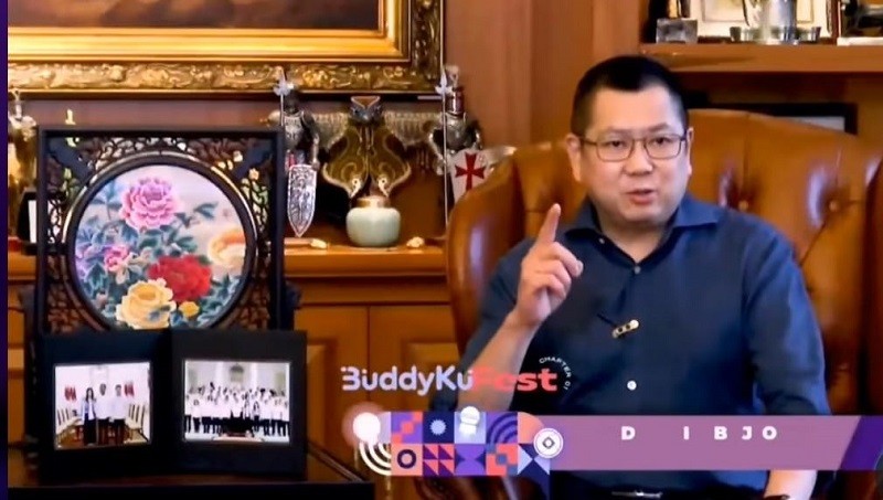 BuddyKu HUT Pertama, Hary Tanoesoedibjo: Turut Andil Mencerdaskan Bangsa. (Foto: MNC Media).