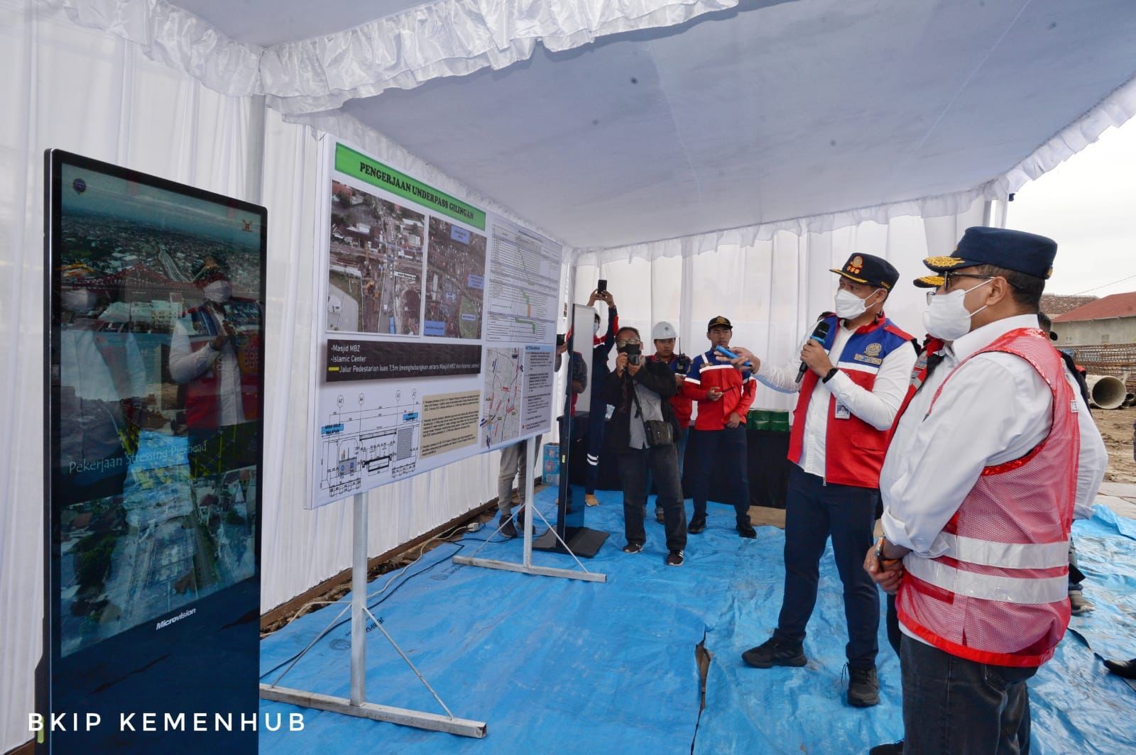 Menhub Budi mengatakan proyek pembangunan rel ganda (double track) KA Solo - Semarang fase 1 segmen Solo Balapan - Kalioso telah mencapai 38,52 persen.