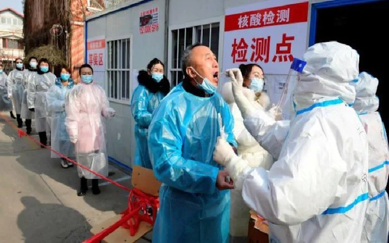Pecah Rekor, Kasus Covid-19 di China Tembus 40 ribu. (Foto : MNC Media)