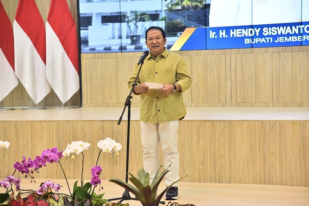 Hendy Siswanto, Bupati Jember (MPI)
