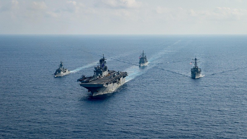 China Usir Kapal Militer AS yang Masuk di Kawasan Laut China Selatan. (Foto : MNC Media)