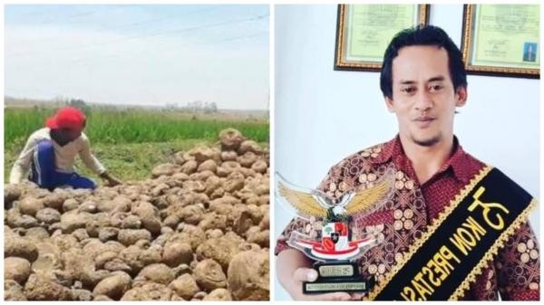 Kisah Inspiratif, Berkat Jualan Porang Pria yang Dulunya Pemulung Ini Jadi Jutawan. (Foto: MNC Media)