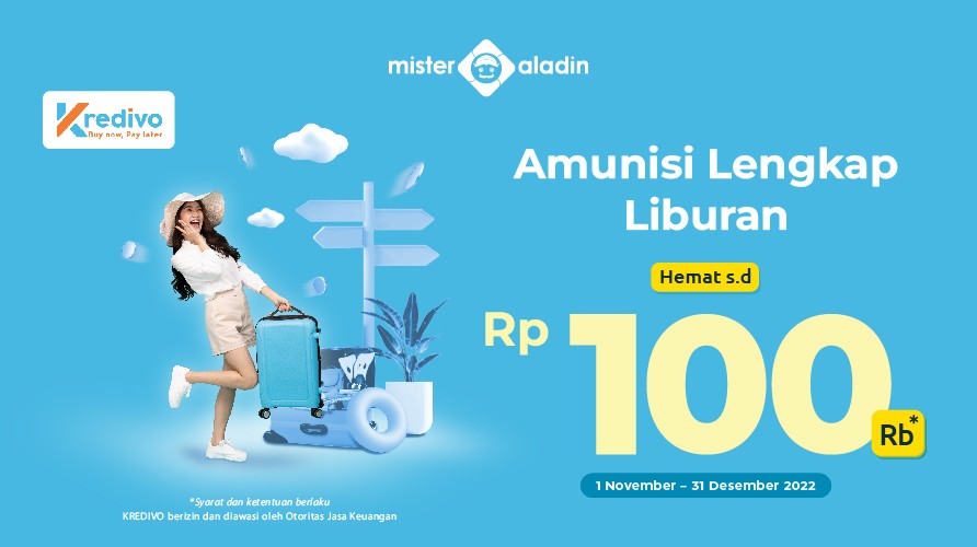 Jelang Akhir Tahun Mister Aladin Punya Paket Travel dengan Diskon Besar, Cek Syaratnya. (Foto; MNC Media)