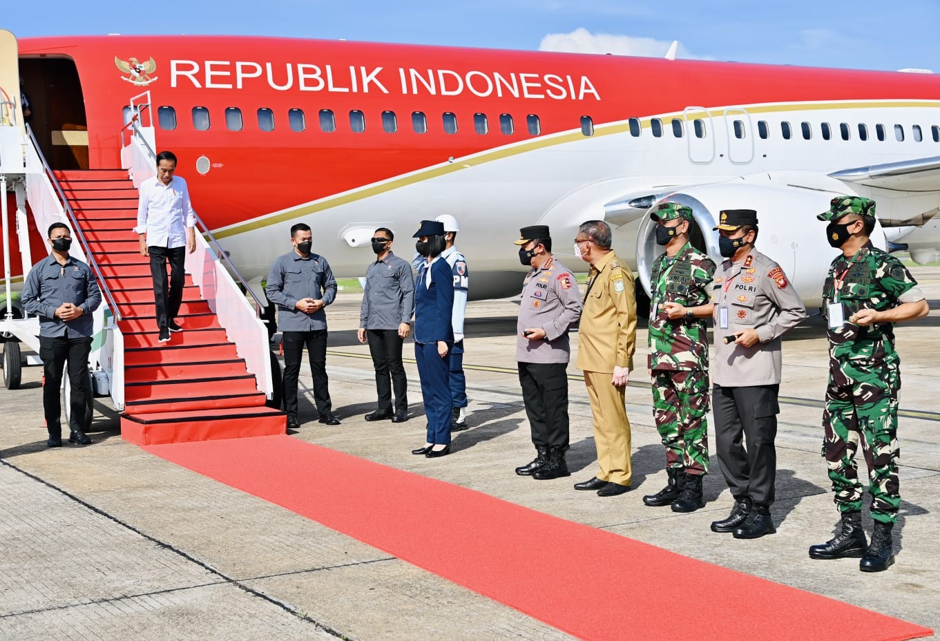 Kunjungi Pontianak, Jokowi Bakal Hadiri Acara TBBR. (Foto: Biro Pers Setpers)