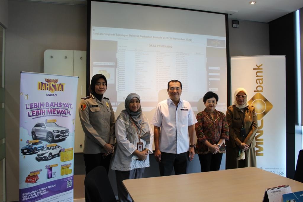 MNC Bank (BABP) Undi Hadiah Tabungan Dahsyat ke-8, Cek Daftar Pemenangnya(Dok.MNC)