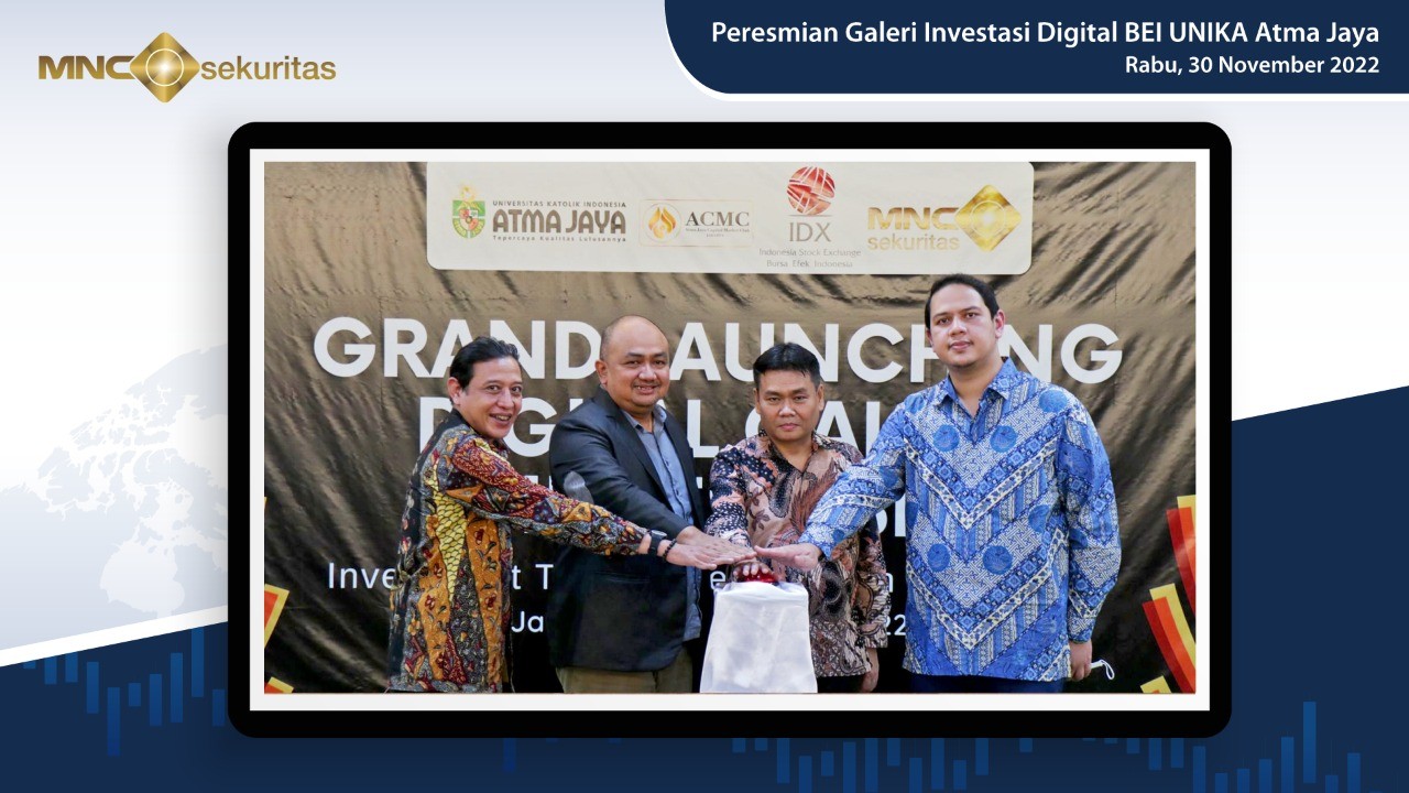 MNC Sekuritas Resmikan Galeri Investasi Digital BEI UNIKA Atma Jaya. (Foto: MNC Media)