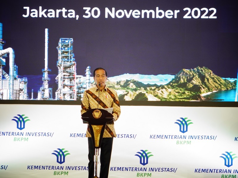 Jokowi: Investasi Jangan Sampai Hilang karena Salah Treatment. (Foto: MNC Media).