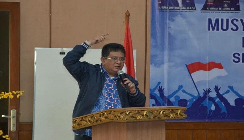 Mantan Ketua DPRD Jabar Didakwa Penipuan Investasi hingga Pencucian Uang Senilai Rp58 Miliar. (Foto:  MNC Media)